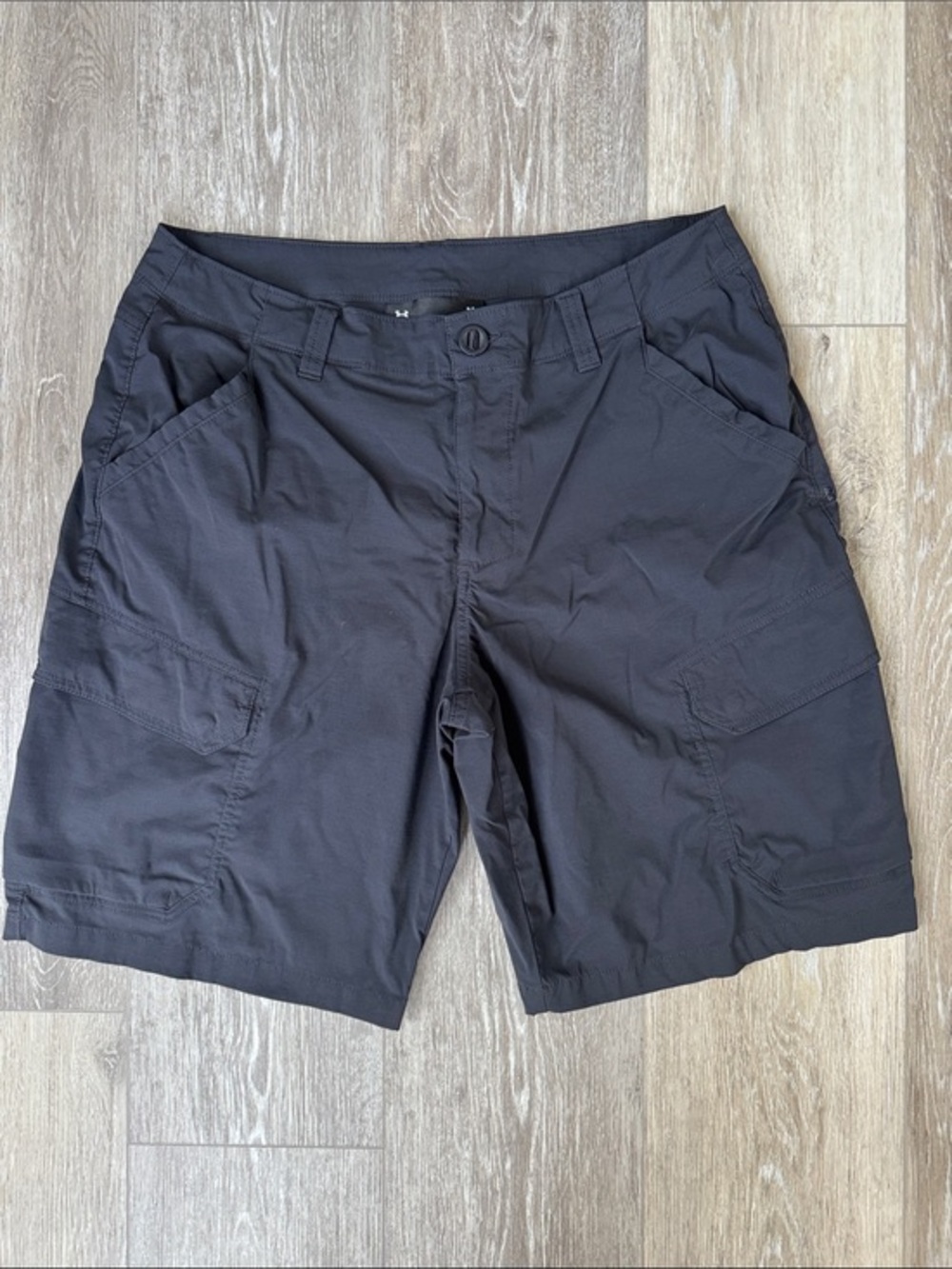 Under Armour Black Men's Cargo Shorts - Lightweight Utility